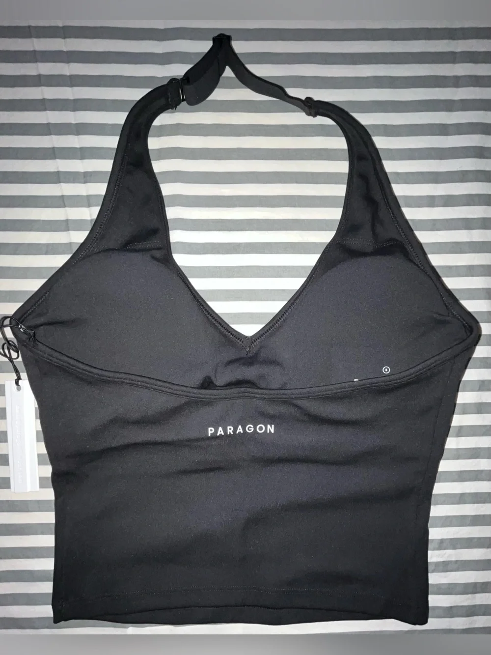 Paragon Reluna Icon Sculptseam Plus Short 5” + Max Out Brami Halter Top Blk S